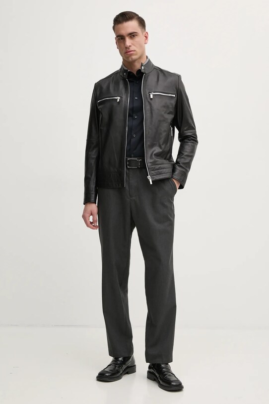 Košile Armani Exchange XM000198.AF10192 námořnická modř SS25