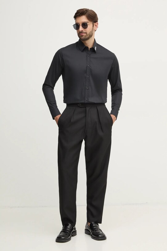 Îmbrăcăminte Karl Lagerfeld cămașă 551600.605991 negru