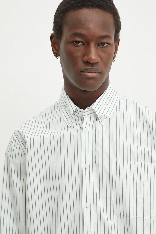 Хлопковая рубашка Les Deux белый LDM410206