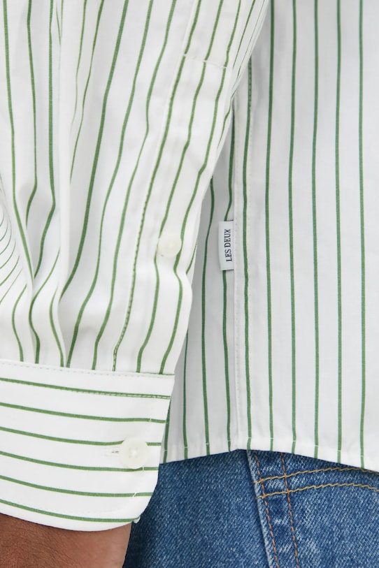 Хлопковая рубашка Les Deux LDM410206 белый