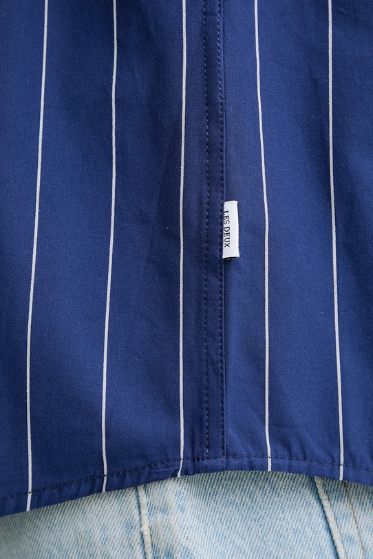 Хлопковая рубашка Les Deux LDM410206 тёмно-синий