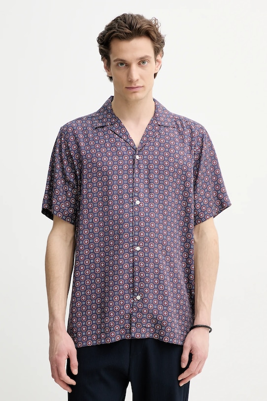 Les Deux cămașă scurt violet LDM401100