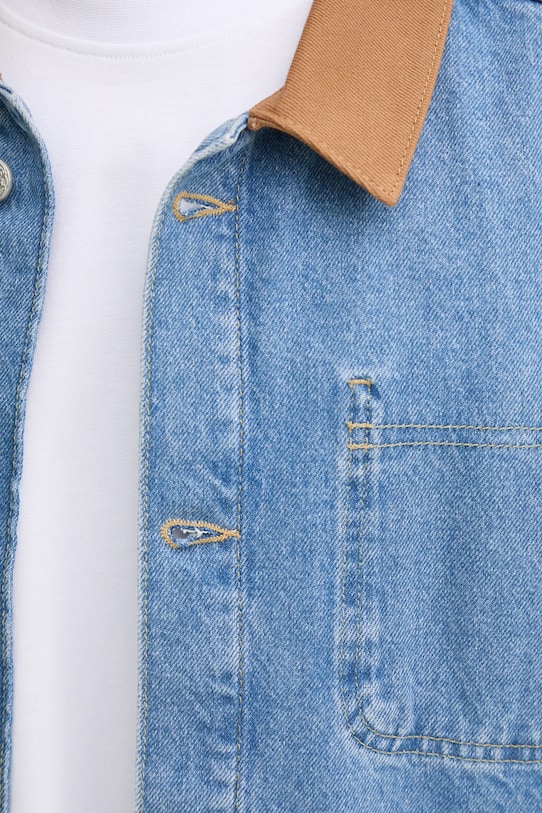 Les Deux camasa jeans LDM640164 albastru