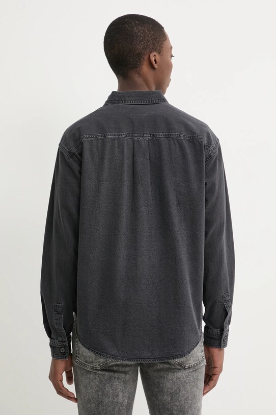 Îmbrăcăminte Hugo Blue cămașă din denim 50534179 gri