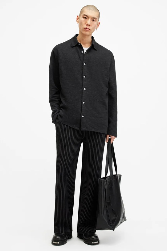 AllSaints koszula bawełniana FOSTER M004PB