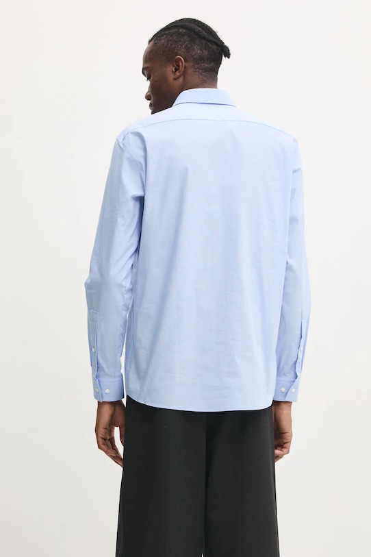 HUGO camicia in cotone blu 50534077