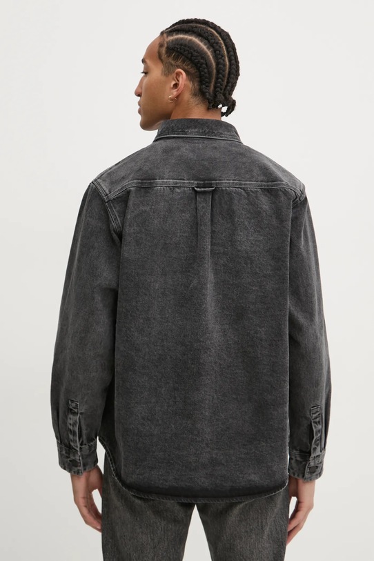 Oblečení Džínová košile HUGO 50534220 šedá