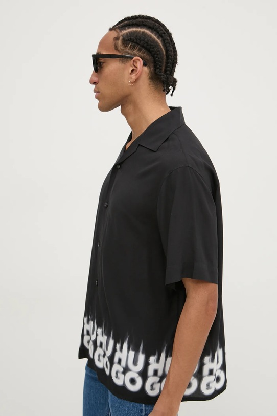 Košile HUGO černá 50534254