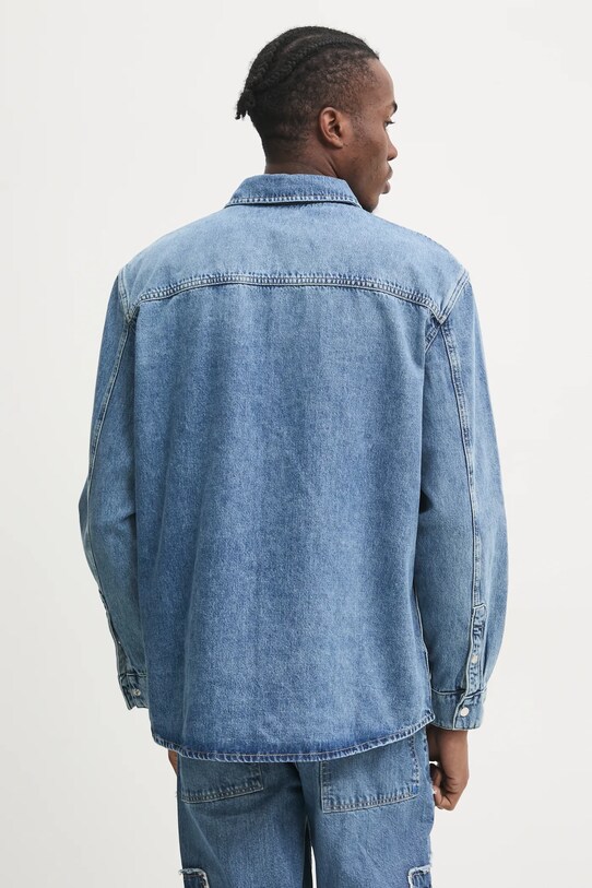Одежда Джинсовая рубашка Karl Lagerfeld Jeans A1M16012 голубой