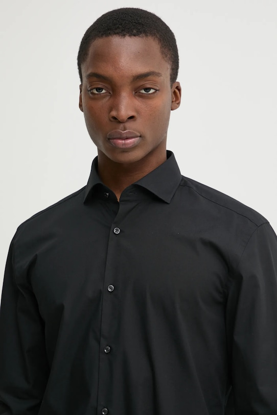 HUGO camasa din bumbac negru 50293691