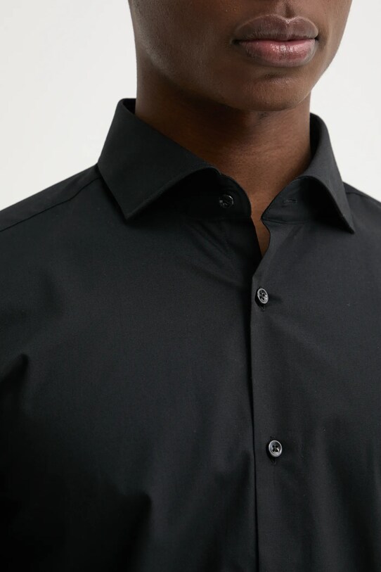 HUGO camasa din bumbac 50293691 negru