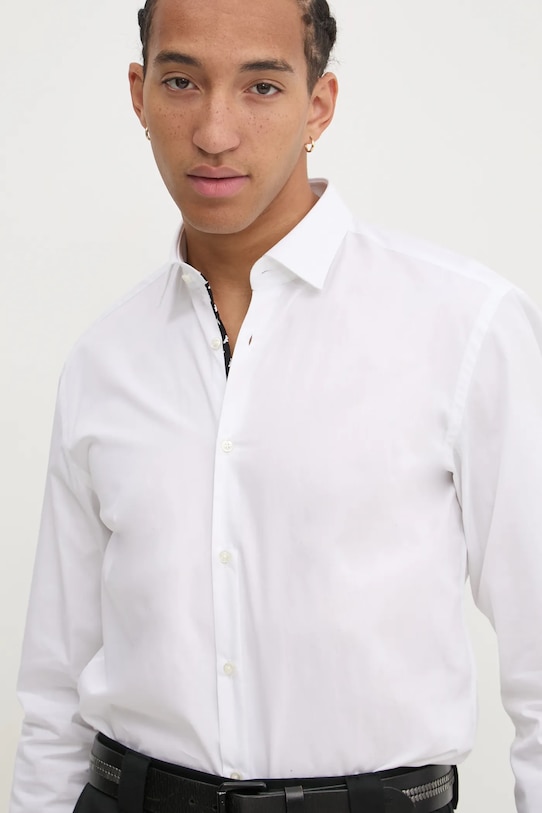Бавовняна сорочка HUGO білий 50534044