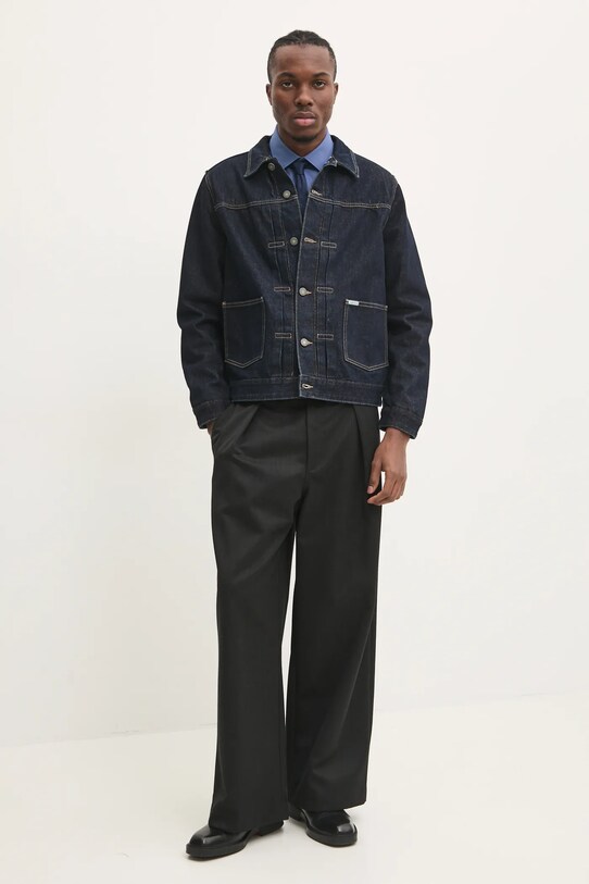 Одяг Бавовняна сорочка HUGO 50534044 блакитний