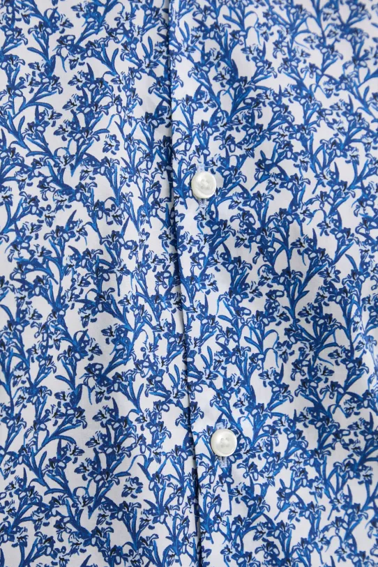 HUGO koszula bawełniana 50534068 biały