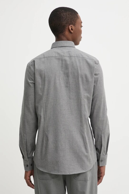 Одяг Бавовняна сорочка HUGO 50534882 сірий