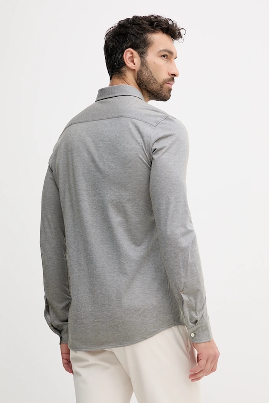 Odzież BOSS Orange koszula bawełniana 50519748 szary