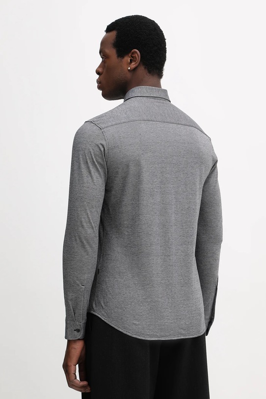 Odzież BOSS Orange koszula bawełniana 50519748 szary