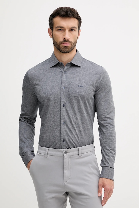 BOSS Orange pamut ing pamut kék 50519748