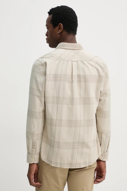 Abbigliamento BOSS Orange camicia in cotone 50530843 beige