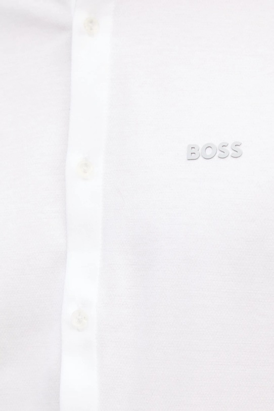 Pamučna košulja BOSS Green 50533149 bijela
