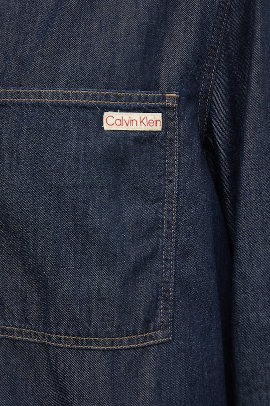 Calvin Klein Jeans koszula J30J326584 granatowy SS25