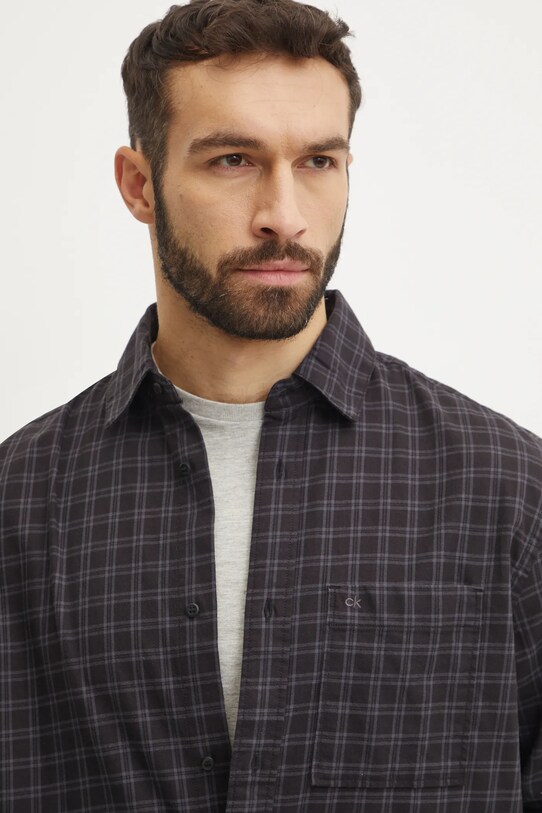 Рубашка Calvin Klein чёрный K10K113819