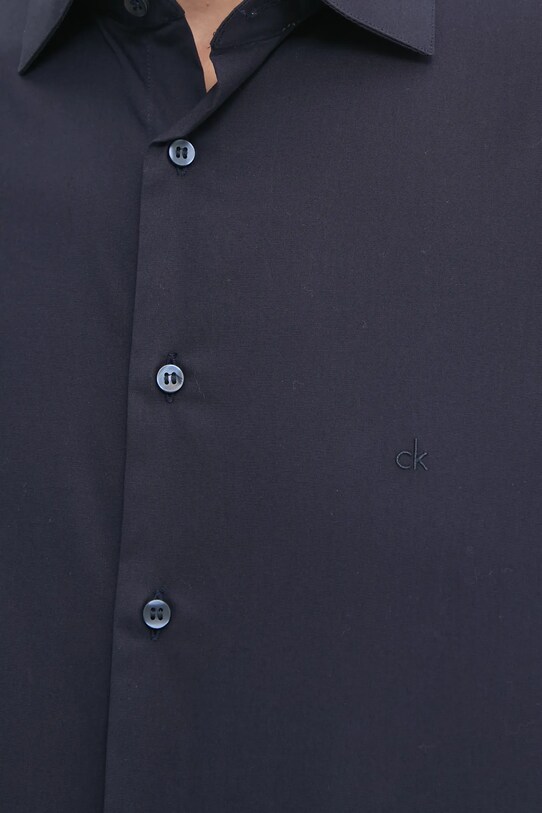 Košeľa Calvin Klein K10K109509 tmavomodrá SS25
