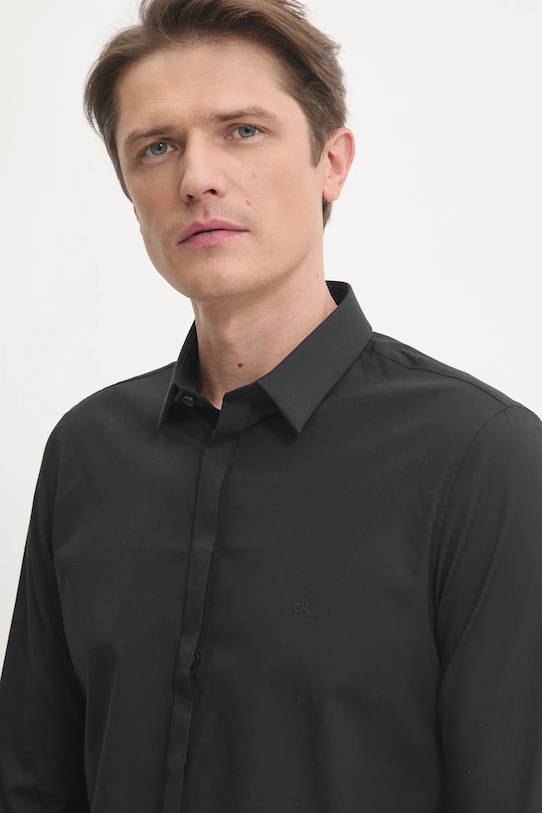 Сорочка Calvin Klein casual чорний K10K109891