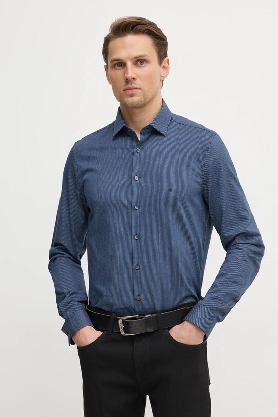 Calvin Klein koszula klasyczny granatowy K10K113844
