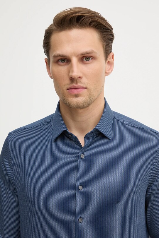 Calvin Klein koszula granatowy K10K113844