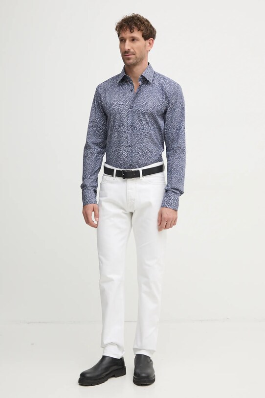 Одежда Рубашка BOSS 50533021 тёмно-синий