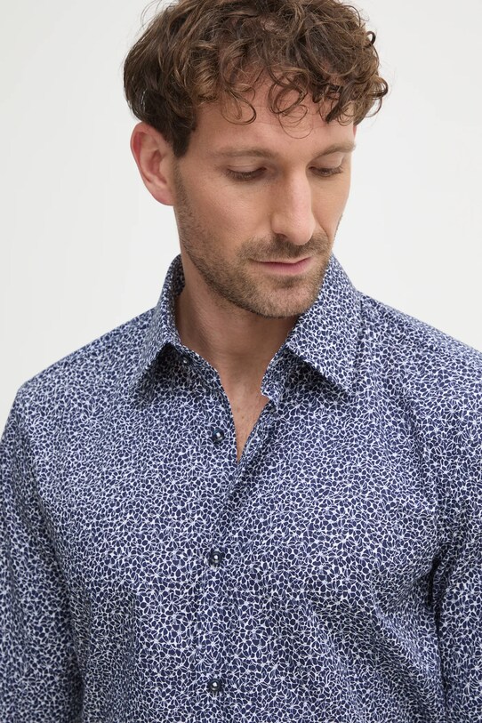 Рубашка BOSS 50533021 тёмно-синий