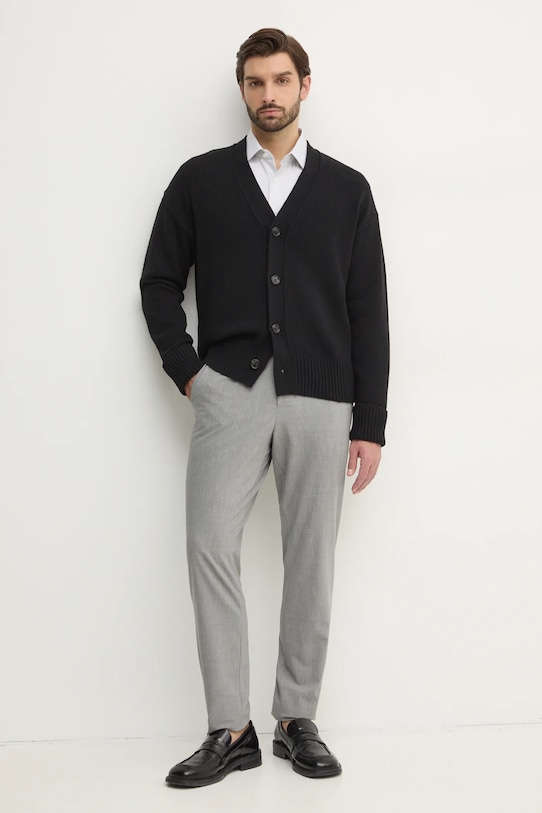 Îmbrăcăminte BOSS cămașă din bumbac 50533040 alb