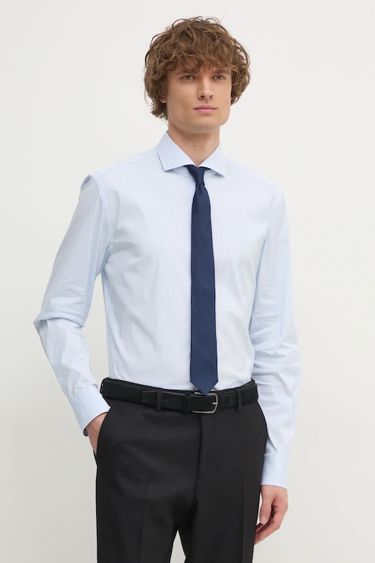 BOSS camasa lung albastru 50533433