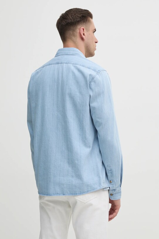 Oblačila Jeans srajca BOSS 50527795 modra