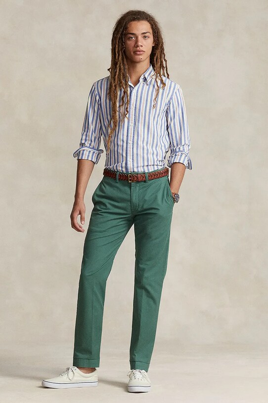 Одяг Бавовняна сорочка Polo Ralph Lauren 710928920 барвистий
