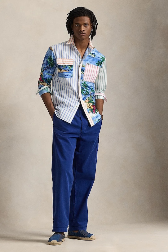 Odjeća Pamučna košulja Polo Ralph Lauren 710958150 šarena