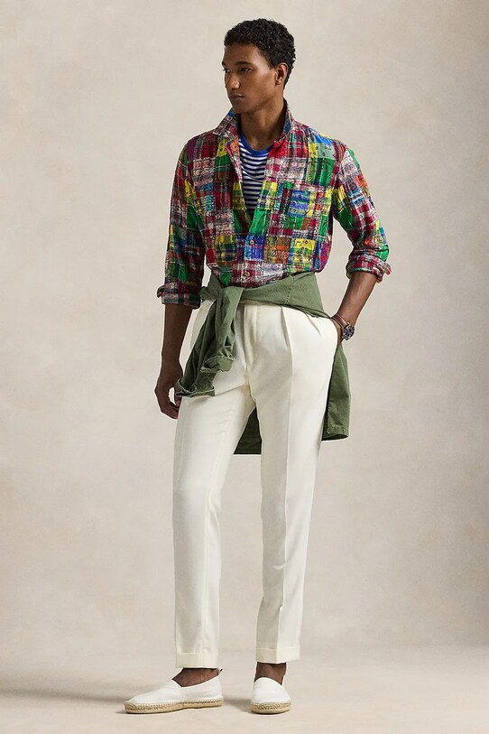 Oblečenie Bavlnená košeľa Polo Ralph Lauren 710958256 viacfarebná