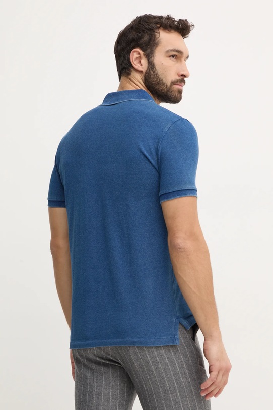 Oblečení Bavlněné polo tričko Polo Ralph Lauren 710970582 modrá