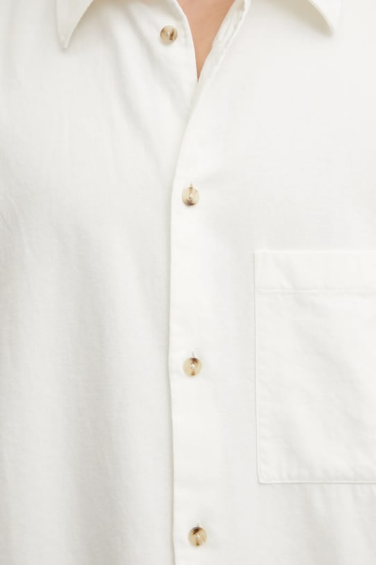 Хлопковая рубашка Won Hundred 3390.14269 бежевый