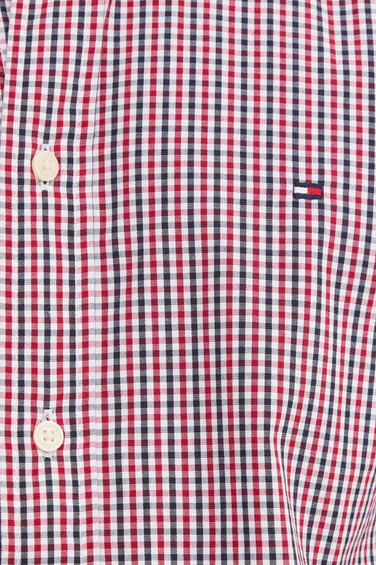 Tommy Hilfiger camasa din bumbac MW0MW37548 rosu