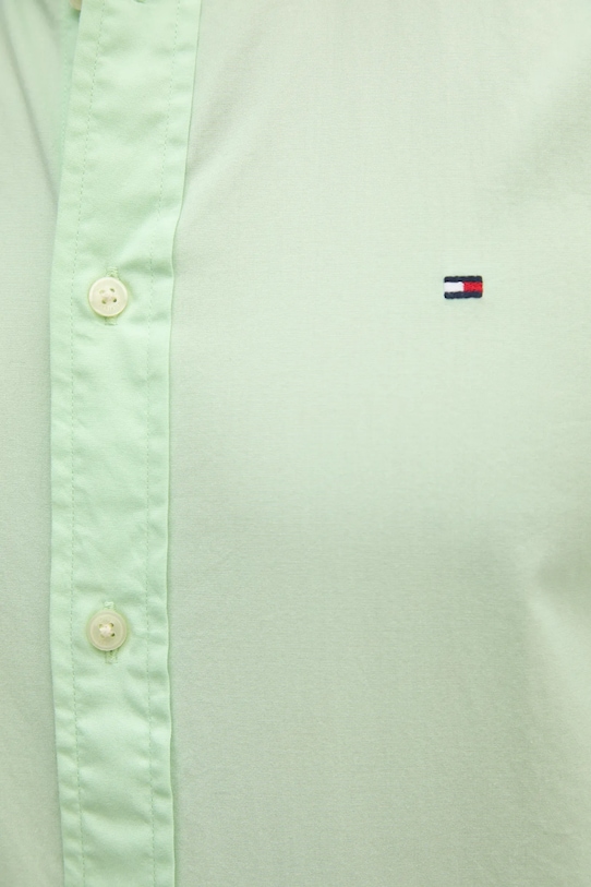 Бавовняна сорочка Tommy Hilfiger MW0MW37550 зелений