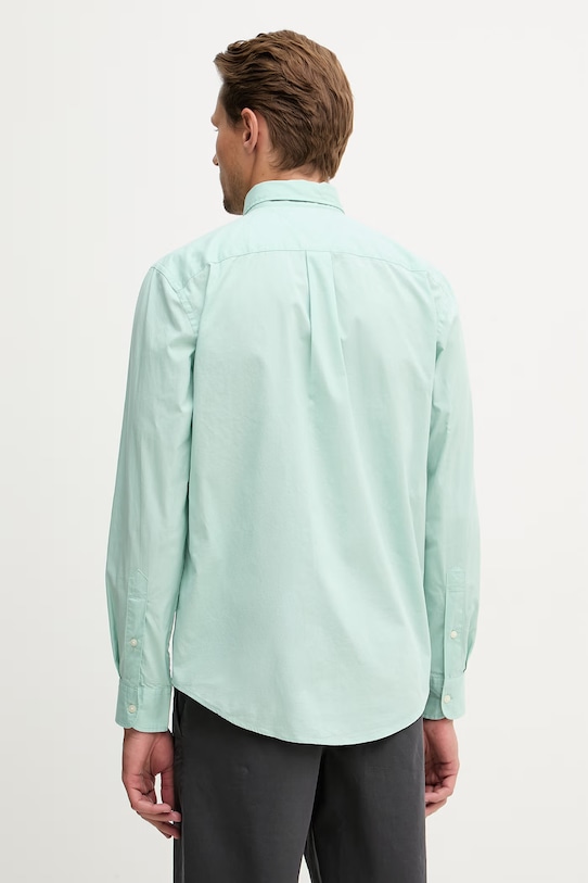 Odjeća Tommy Hilfiger košulja muška od pamuka MW0MW37550 tirkizna