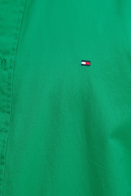 Tommy Hilfiger koszula bawełniana MW0MW37550 zielony