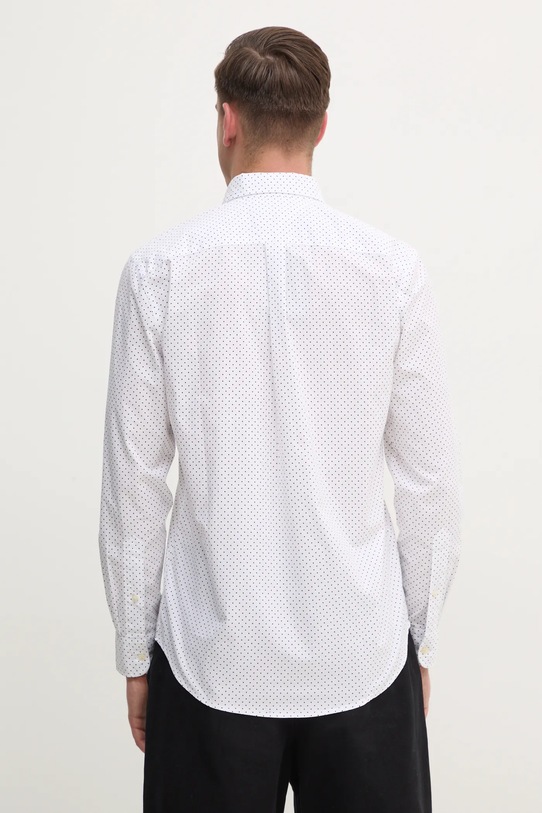 Bavlnená košeľa Tommy Hilfiger biela MW0MW37554