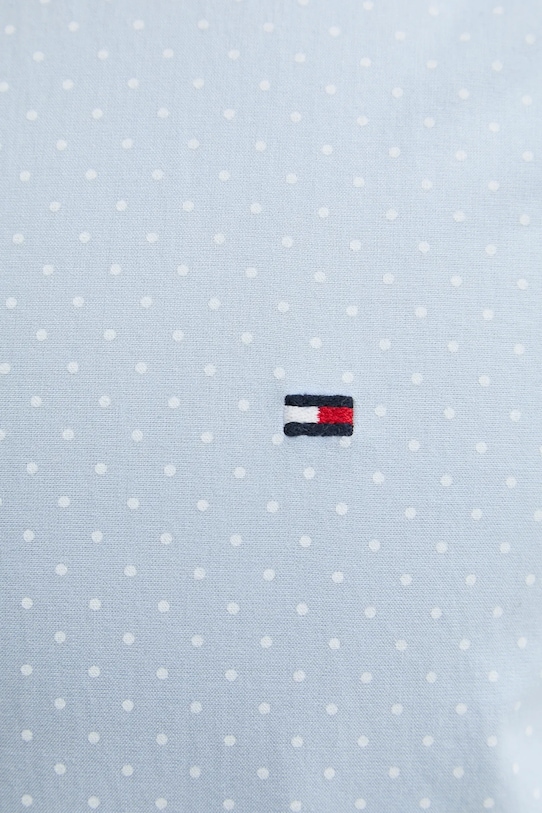 Tommy Hilfiger koszula bawełniana MW0MW37554 niebieski