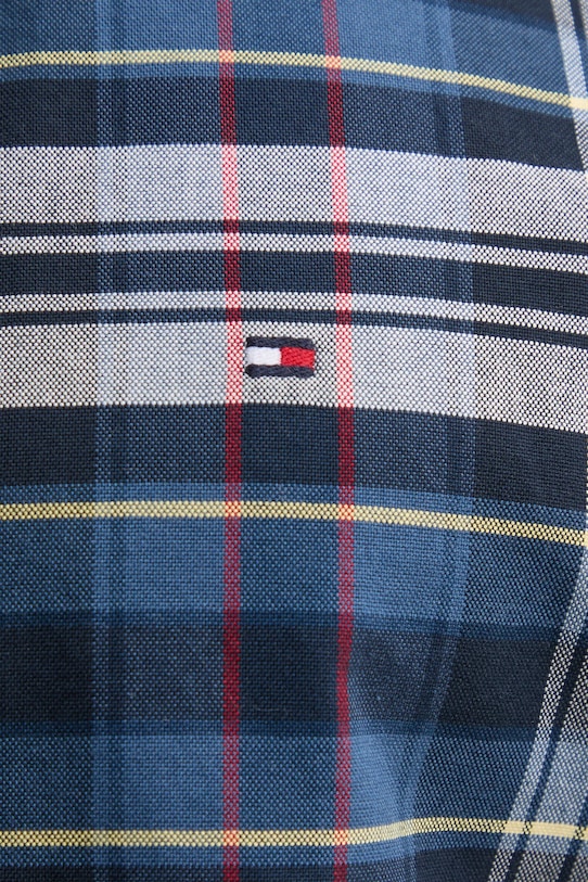 Bavlněná košile Tommy Hilfiger MW0MW37566 námořnická modř