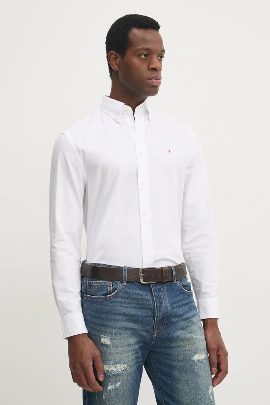 Tommy Hilfiger pamut ing pamut fehér MW0MW37571