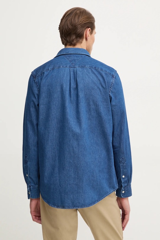 Îmbrăcăminte Tommy Hilfiger cămașă din denim MW0MW37581 albastru