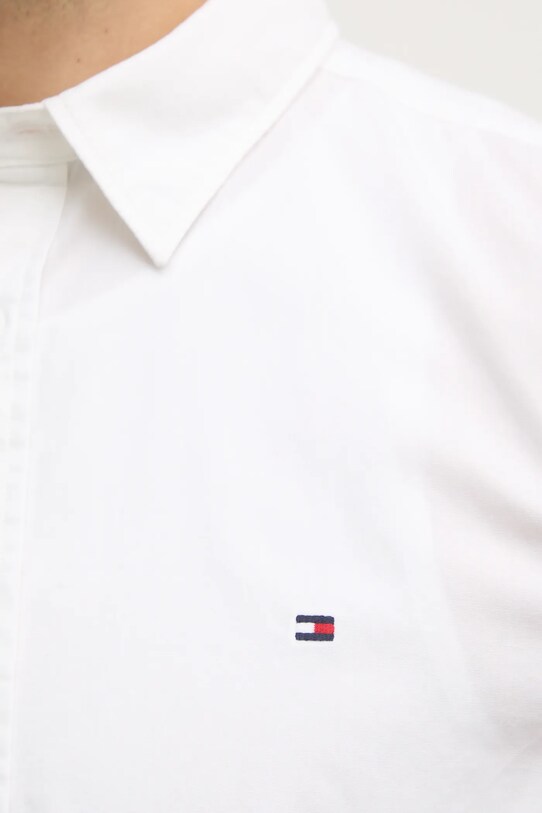 Бавовняна сорочка Tommy Hilfiger MW0MW38137 білий